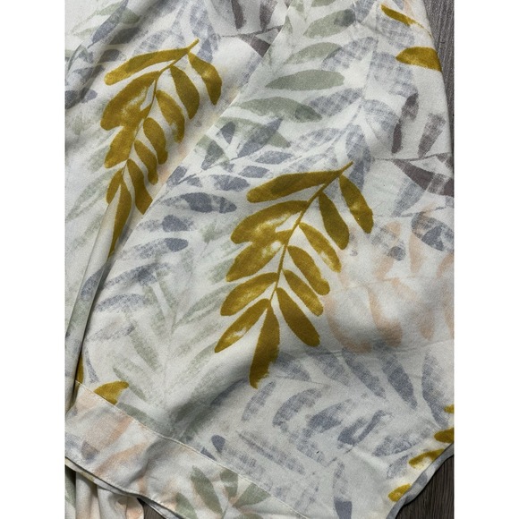 World Market Botanical Multicolored Boho Kimono Waist Tie Robe Nature Print NWT - Picture 5 of 9